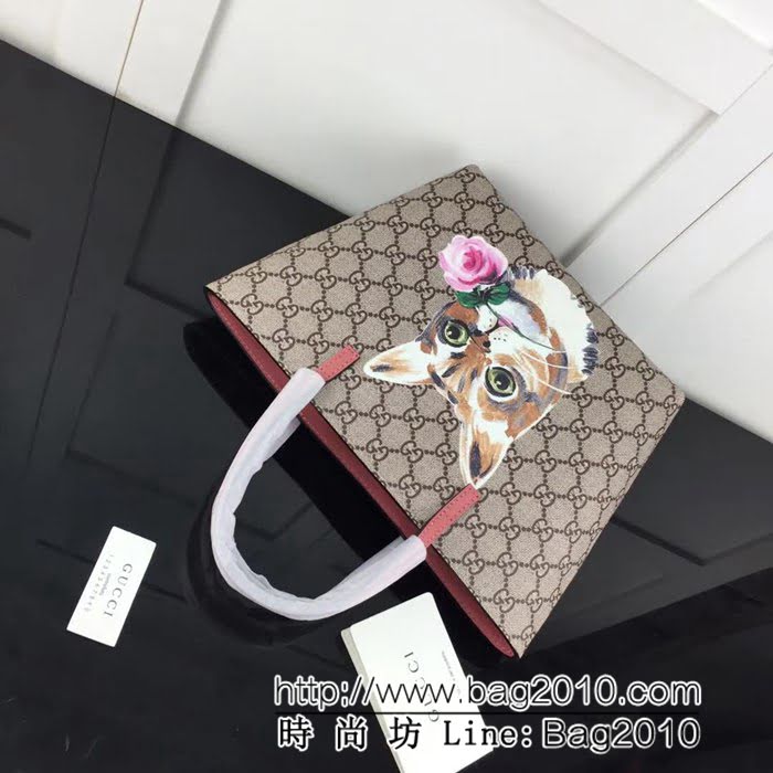 GUCCI古馳原單 新款專櫃品質原單貨實物實拍410812 淺藍狗手提包 HY1153